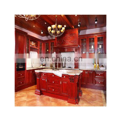 Wine red metal glass wood kitchen corner cabinet doors price basket