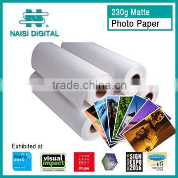 300gsm Inkjet Matte Photo Paper for digital printing                        
                                                Quality Choice