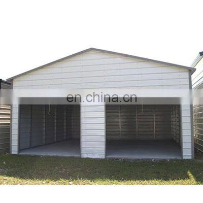 Waterproof steel structure prefab carport shed cars garage