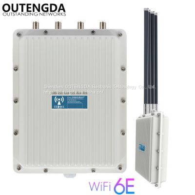 1800Mbps 802.11ax WIFI6 Dual Band Outdoor Access Point High-Power Gigabit POE Smart farm long-distance high concurrency Router