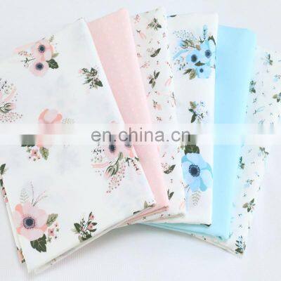 Rural Flowers Home Textile Fabrics Cotton Printed Twill Fabric Wholesale photo-3