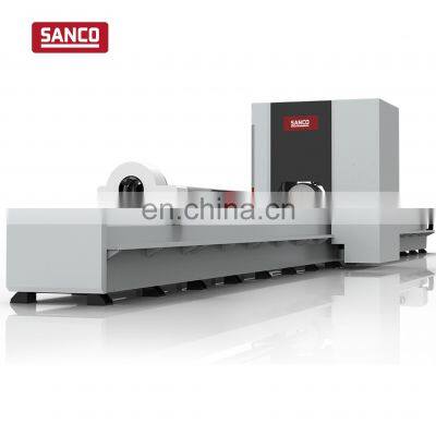 High Efficiency Three-card Disk Zero Tail Laser Cutting Machine