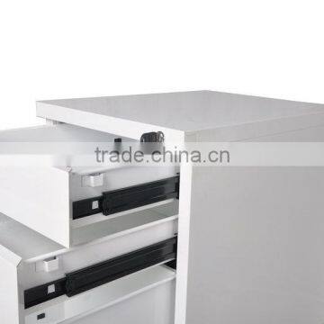 (DL-M1 ) 3 Drawer Metal File Cabinet Office Home Mobile Filing Storage Black Furniture Vertical photo-6