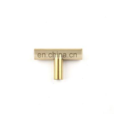 Brushed Brass Single Hole Gold Cabinet Knobs And Pulls Door Cupboards Drawers Bedroom Furniture Handles