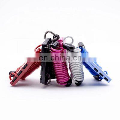 High Security Zip Lock Bag Wire Rope Cable Pad Lock Durable Combination Padlock Safety Lock photo-3