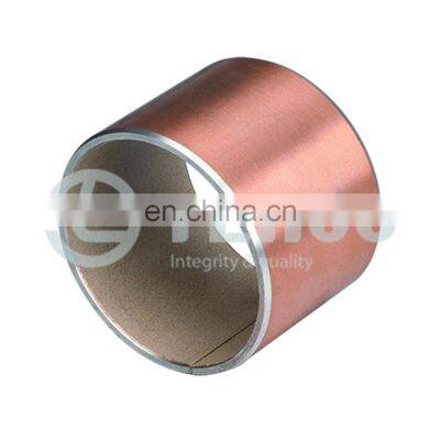 Customized High Quality Plastic PTFE Flanged Bearing Bushing Steel Bronze PTFE Filler Composite Bushing