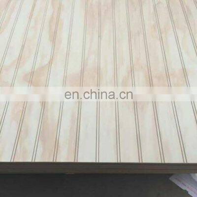 Grooved pine plywood 12mm 15mm 18mm