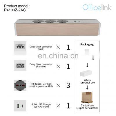 Power Strip for Office With USB Charger photo-3