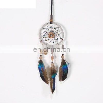 Mini Dreamcatcher Car Hanging Accessories Wholesale Home Decor Sun Catchers Keyring Keychain Dream Catcher Lucky