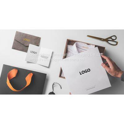 Customized Clothing Packaging Wholesales OEM Shopping Paper Bags Custom Apparel Packaging photo-2