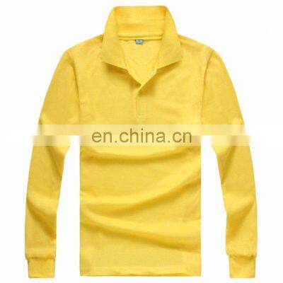 New yellow color polo shirt men