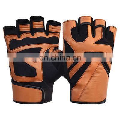 Custom Gym gloves Fingerless Outdoor Sports heavy weightlifting gloves workout weightlifting gloves with wrist support