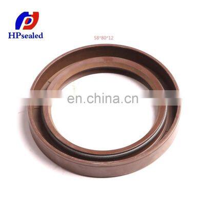Tb Crankshaft Rear Oil Seal 58*80*12 For Toyota 90311-80012