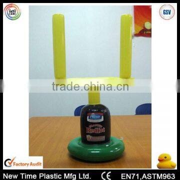 advertising pvc inflatable rugby post for sale
