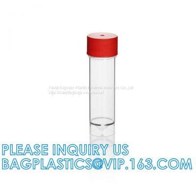 Disposable Plastic Medical Patient Test Sample Cup Sputum Fecal Specimen Collector 30ml 60ml 120ml Stool Urine Container photo-2
