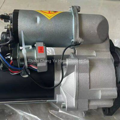 Excavator parts  600-863-5711 STARTING MOTOR for komatsu wa380 pc350-8