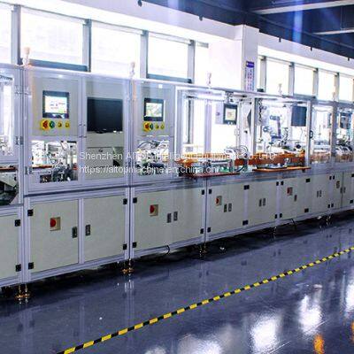Cylindrical 21700 32650 18650 Battery Pack Assembly Line,32140 Power Battery Pack Production Line photo-3