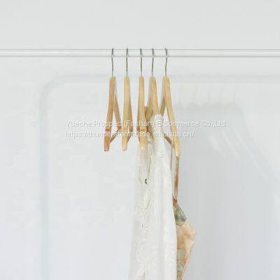 Natural Wholesale Wooden Hangers Clothes Hanger for Suit photo-2