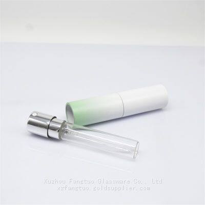 8ml Carry on Perfume Bottle Empty Press Spray Bottle for Sample Perfume Packing Bottles Inner Glass photo-3
