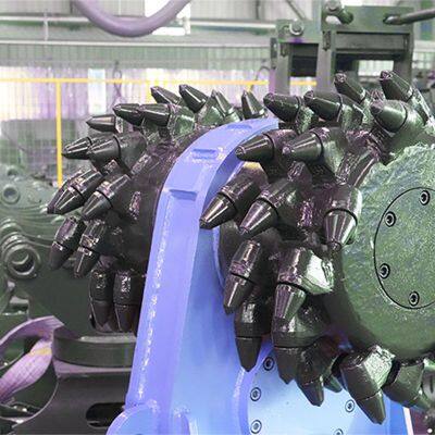 Manufacturer Tractor Agriculture Machinery 30 Ton Class Excavator Milling Rotary Drum Cutter for Sale photo-2