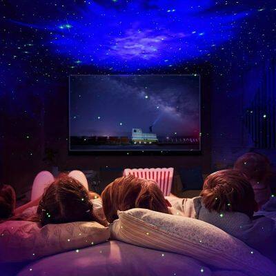 Ice Cream Astronaut Nebula Projector Galaxy Star Projector Led Night Light Starry Sky Projection Lamp Novelty Gifts For Kids photo-3