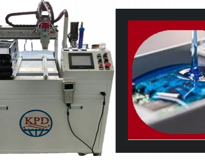 2K AB materials standalone vacuum chamber potting machines