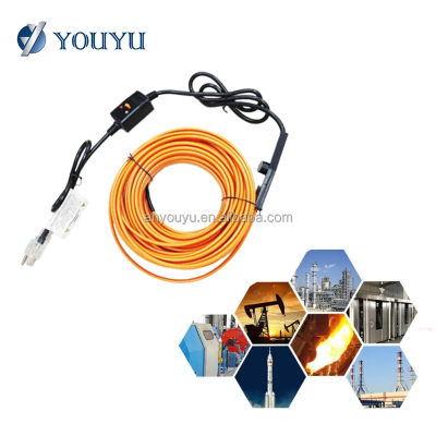 Heating Cable for Pipeline Insulated Pipe Underfloor Heating Cable Roof Gutter De-Icing Eaves photo-3