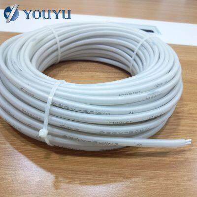 230V 40W/M Silicone Rubber Parallel Constant Wattage Heat Trace Cable Silicone Underfloor Heating Cable photo-4
