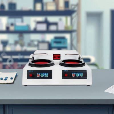 HST-MoPao 2D Double-Disc Grinding and Polishing Testing Equipment Machine With 1-Year Warranty Two Steps Stationary Speed photo-5