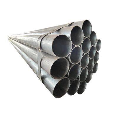 Mill Test Certificate 250mm Diameter Schedule 40 Carbon Welded Production Line Steel Pipe