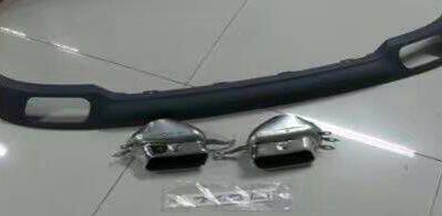 BMW 730 to 740 Conversion, Round Exhaust Tips Replaced With Square Exhaust Tips