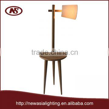 Europe stayle home decoration E27 VDE/CE modern wood table floor light