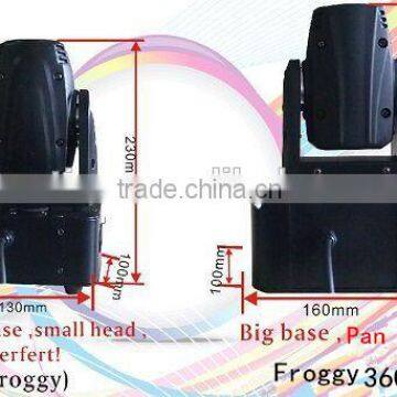 cheap price high quality froggy 360 moving head beam light RGBW 4 in 1