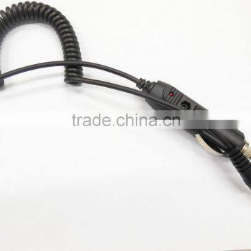 Coiled Charger Cable 5.5*2.1mm