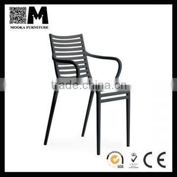 2015 new design plastic chair cheap outdoor cafe chair MKP04B