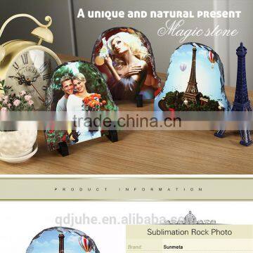 Sublimation Stone Rock Photo Frame