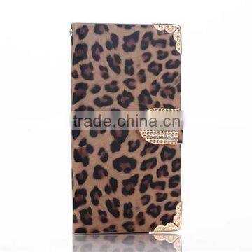Factory Stock Sexy Leopard Leather Case For Samsung Galaxy S6