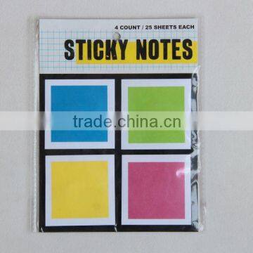 popular square printed sticky notes, dot sticky notes, arrow sticky notes for memo
