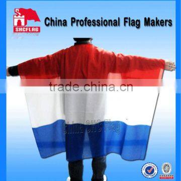 Custom outdoor advertising and promotional body flag and cape flag