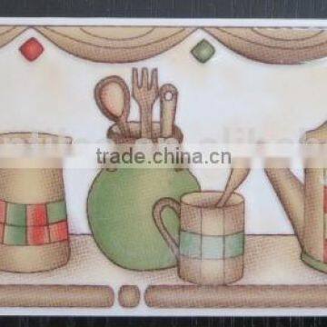 8x25cm Kitchen Listelos Ceramic Border Tiles