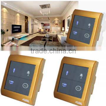 zigbee hotel automation and touch screen smart home switch in home automation