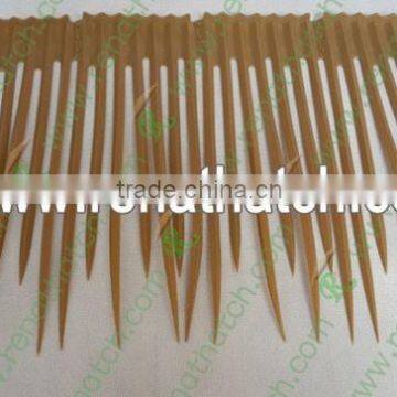 metal straw, aluminum thatch, metal thatch