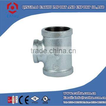 Malleable Iron Pipe Fitting Reducing Tee