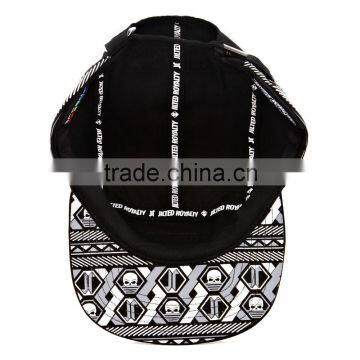 High Quality Manufacturer Custom Black Blank 5 Panel Hats photo-5