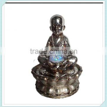 Factory price resin buddha statue water fountain