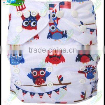 Hot Sale Printed Prefold Reusable Best Cloth Diapers