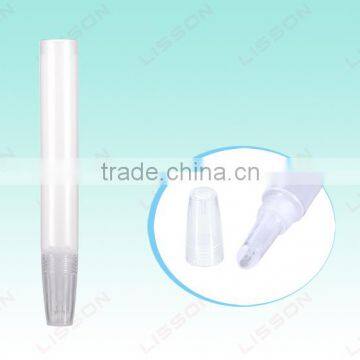 see-through plastic tube, plastic cosmetic tube