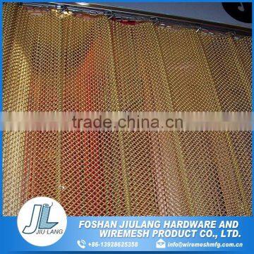 Professional custom eco friendly decorative woven wire mesh grill