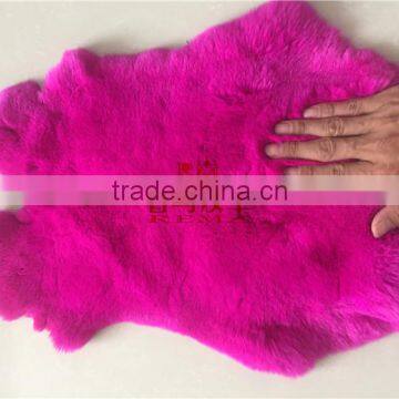 100%The factory wholesale Dyed Rex Rabbit Fur Skin Real Fur Skin