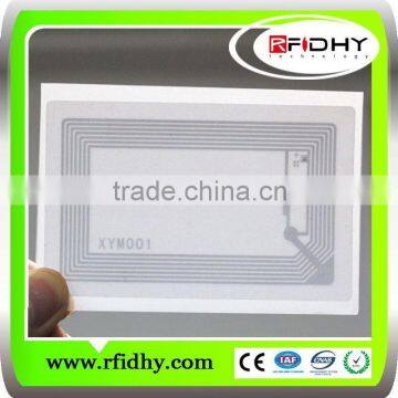 2014 new product ISO14443A PVC tk4100 rfid inlay/rfid wet inlay